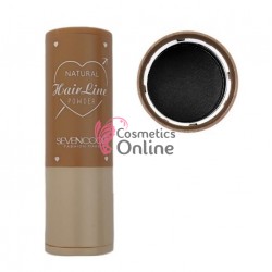 Pudra coloranta pentru contur la radacina firului de par SEVENCOOL Hair Line Cod SVC03 Brunet (Negru)